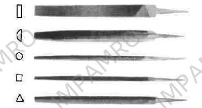 FILE SQUARE DOUBLE-CUT, SECOND-CUT 300MM