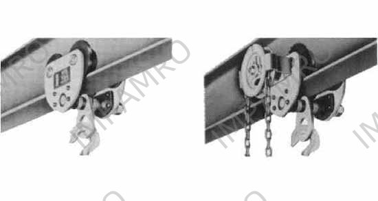 GEARED TROLLEY 3TON
