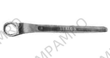 WRENCH 12P SINGLE OFFSET 17MM, NON-SPARK BERYLLIUM COPPER