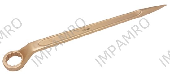 WRENCH COMBI RING&SPUD 21MM, NON-SPARK SPECIAL ALUM BRONZE