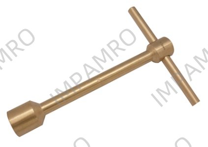 WRENCH T-TYPE BOX NON-SPARK, BERYLLIUM COPPER ALLOY 17MM
