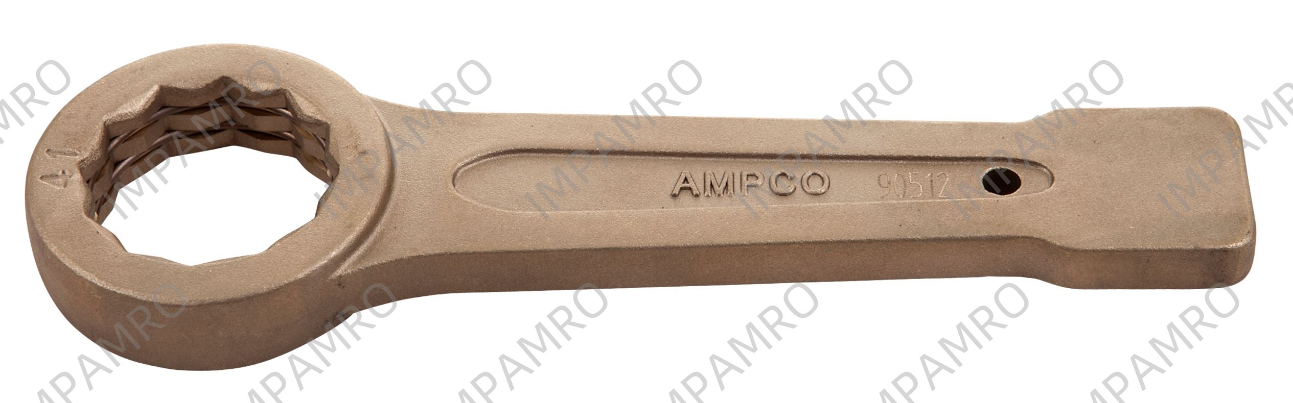 WRENCH STRIKING RING 12P 41MM, NON-SPARK WITH SPRING WASHER