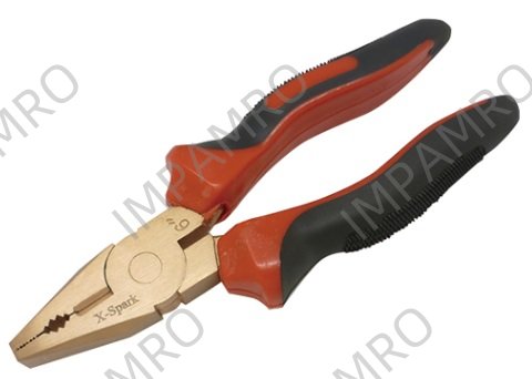 PLIER SIDE CUTTING NON-SPARK, BERYLLIUM COPPER ALLOY 170MM
