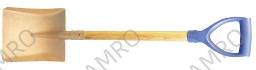 SHOVEL SQUARE NON-SPARK, SPECIAL ALUM BRONZE 280X1060MM