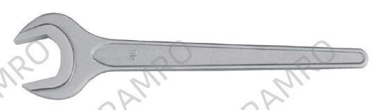WRENCH SINGLE OPEN END 13MM, STAINLESS STEEL