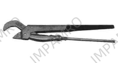 WRENCH PIPE CORNER BAHCO #442B, 320MM