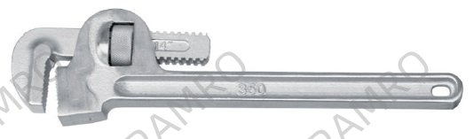 WRENCH PIPE STRAIGHT 300MM, STAINLESS STEEL