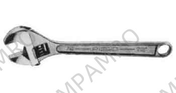 WRENCH ADJUSTABLE RIDGID #706B, BLACK 150MM