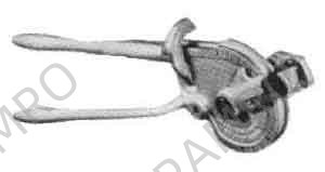 TUBE BENDER GEARED RATCHET, RIDGID #368 3/4"