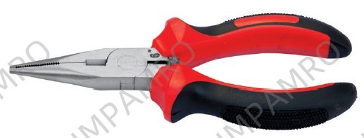 PLIER LONG-NOSE SIDE CUTTING, STAINLESS STEEL 200MM