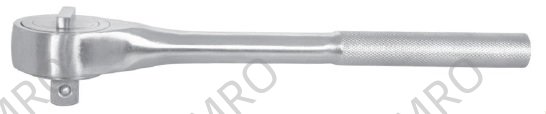 RATCHET HANDLE S.STEEL MALE, 9.5MM/SQ DRIVE 200MM