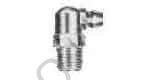 GREASE NIPPLE 90DEG C-TYPE, PT 1/4 PLATED STEEL