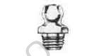 GREASE NIPPLE STRAIGHT 6MM, PLATED STEEL