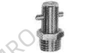 GREASE NIPPLE PIN TYPE, PT 3/8 PLATED STEEL