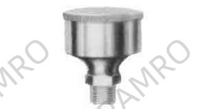 GREASE CUP BRASS 32MM CUP DIAM, PF 1/8