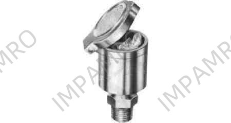 OIL CUP STRAIGHT BRASS, 34MM DIAM PF 3/8