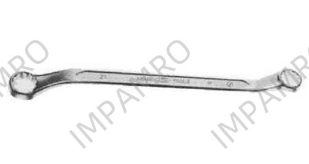 WRENCH 12-POINT DOUBLE OFFSET, 8X9MM