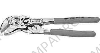 PLIER WRENCH PLASTIC COATED, HANDLE CAPACITY 2-3/8"