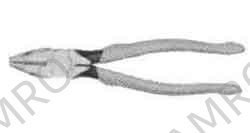 PLIER SIDE-CUTTING & REAMER, PLASTIC COVERED HANDLE 200MM