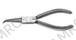 PLIER BENT-NOSE, PLASTIC COVERED HANDLE 150MM