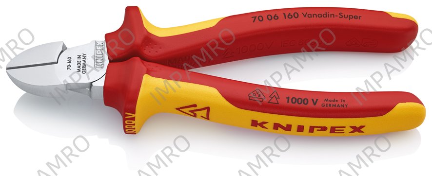 CUTTER DIAGONAL INSULATED UPTO, 1000V L:125MM