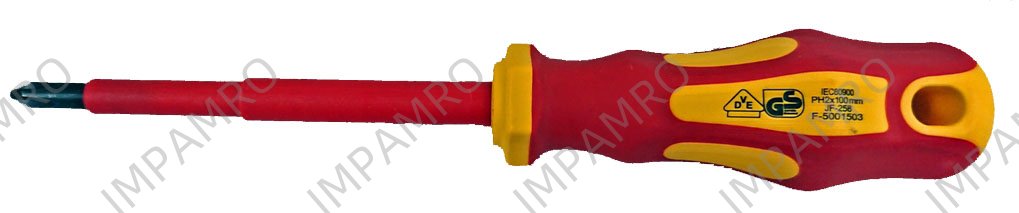 SCREWDRIVER INSULATED UP TO, 1000V PHILLIPS NO.0 75MM