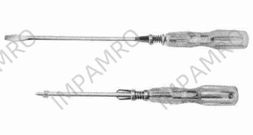 SCREWDRIVER WITH GRIPPING, SLOTTED 2.6X100MM