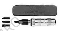 SCREWDRIVER SET HAMMERING, IMPACT-TYPE 4 BITS