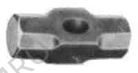 HAMMER BLACKSMITH DOUBLE FACE, WITH HANDLE NO.22 (9.9KGS)