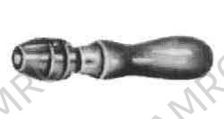 VISE CHUCK HAND #1 0-4MM, WITH WOOD HANDLE