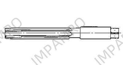 REAMER HAND STRAIGHT FLUTE, 42X335MM