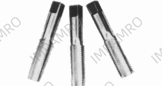 TAP HAND UNIFIED COARSE, 7/16-14UNC 3'S H.S. STEEL