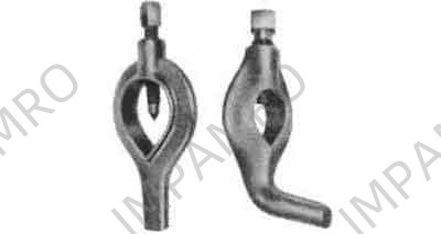 LATHE DOG CAST-IRON STRAIGHT, 90MM