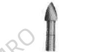 ROTARY BUR CARBIDE TYPE-F, 3MM SHANK/3MM BLADE