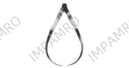 CALIPER OUTSIDE LOCK JOINT, 100MM