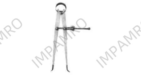 CALIPER INSIDE WITH SPRING, 250MM