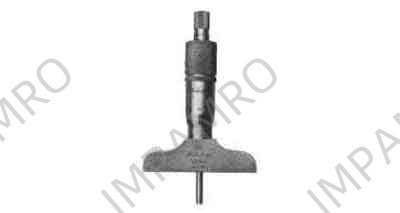 MICROMETER DEPTH 0-25MM, IN 0.01MM BASE WIDTH 63.5MM
