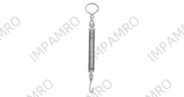 SPRING BALANCE TUBULAR, HAND TYPE CAPACITY 30KGS
