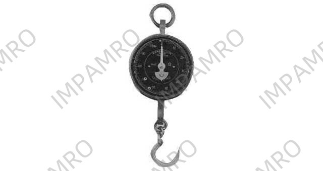 SPRING BALANCE DIAL HOOK TYPE, CAPACITY 50KGS