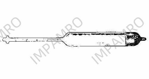 HYDROMETER SEAWATER 1000-1040, 200MM