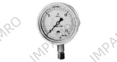 GAUGE PRESSURE GLYCERINE, FILLED WITH FURTHER DETAIL