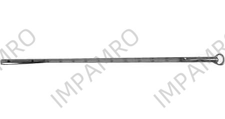 THERMOMETER TEST IN BRASS CASE, 0-100DEG.C 300MM
