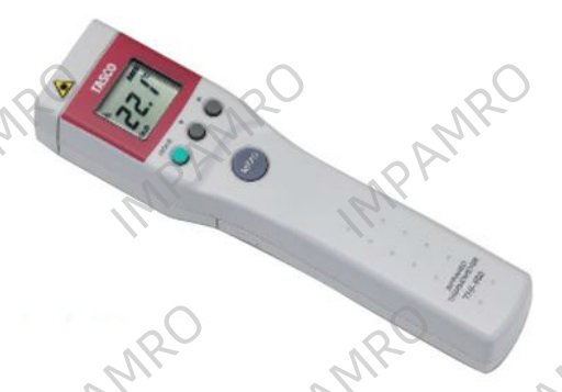 THERMOMETER INFRARED TA410N, -50 - 500DEG.C TWIN LASER BEAM
