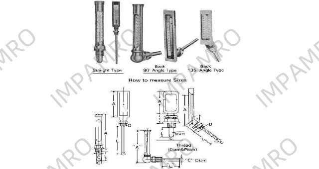 THERMOMETER INDUSTRIAL, WITH FURTHER DETAIL