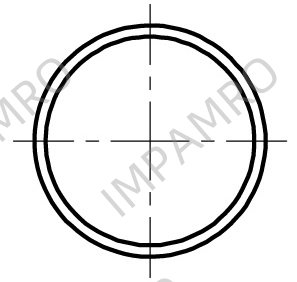 SLEEVE ADAPTER FOR TEMPERATURE, CALIBRATOR OD:28MM BLANK