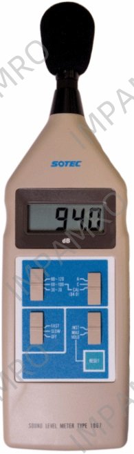 SOUND LEVEL METER 30-120DB, (3 STEPS) 20-8,000HZ #1067