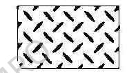 STEEL CHECKER PLATE HOT-ROLLED, 12X1219X2438MM