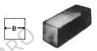 STEEL SQUARE COLD-FINISHED, 40MM 12FEET