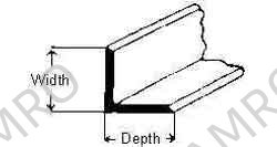 STEEL EQUAL ANGLE HOT-ROLLED, 130X130X15MM 20FEET