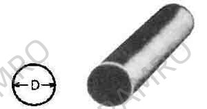 TOOL STEEL CARBON ROUND SK-5, 25MM 3MTR